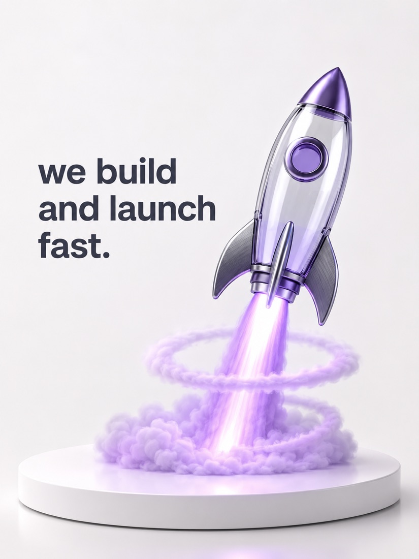 We build and launch fast